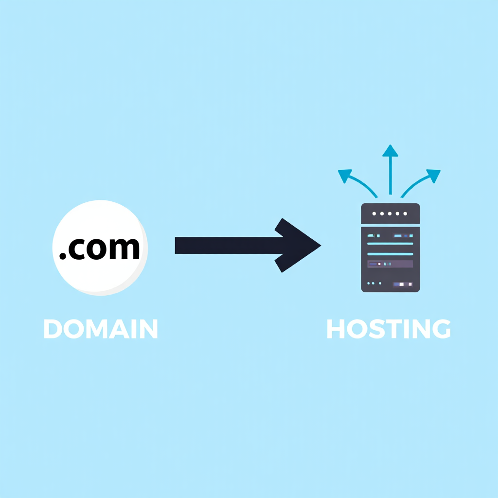 Connect domain with hosting