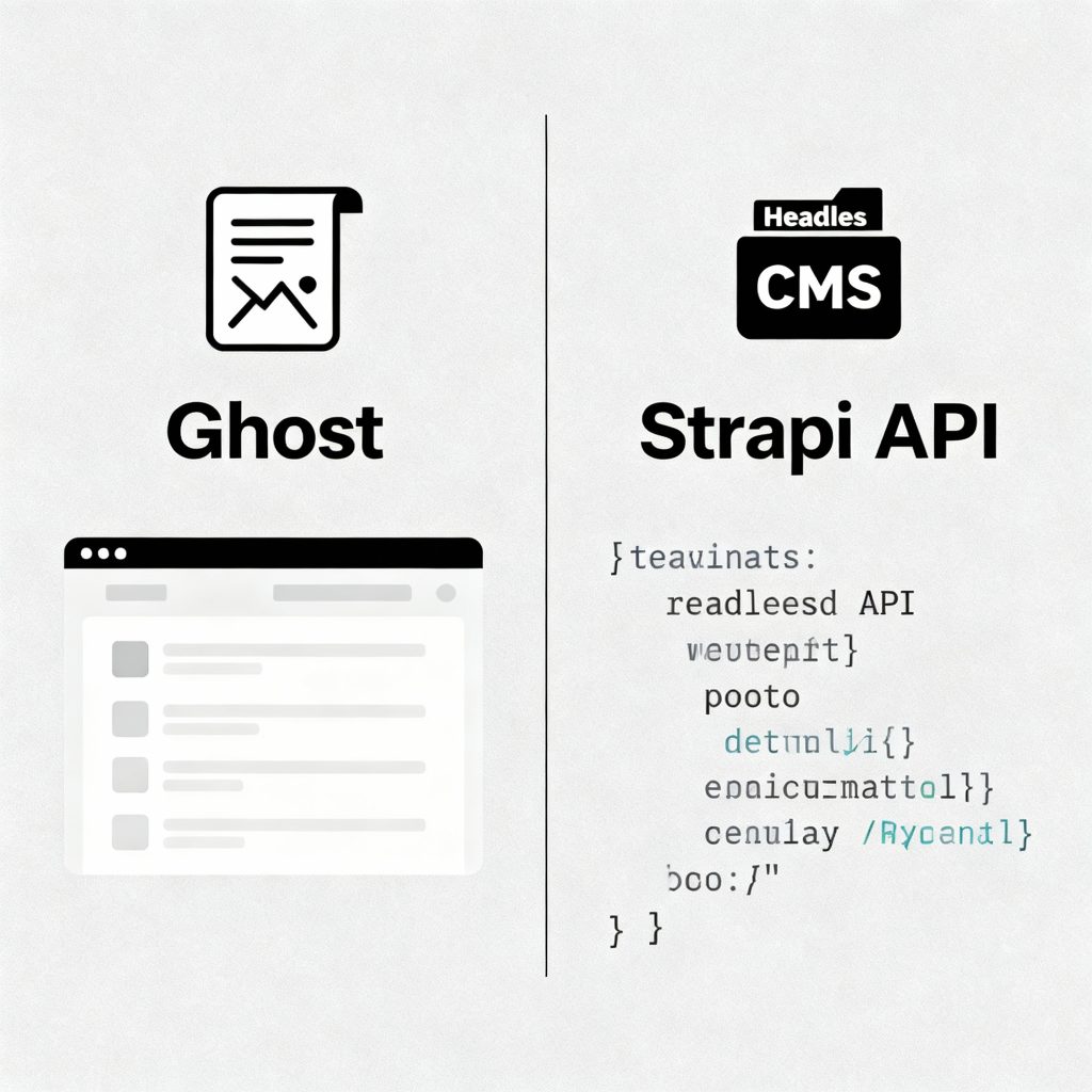 Ghost Strapi CMS Features