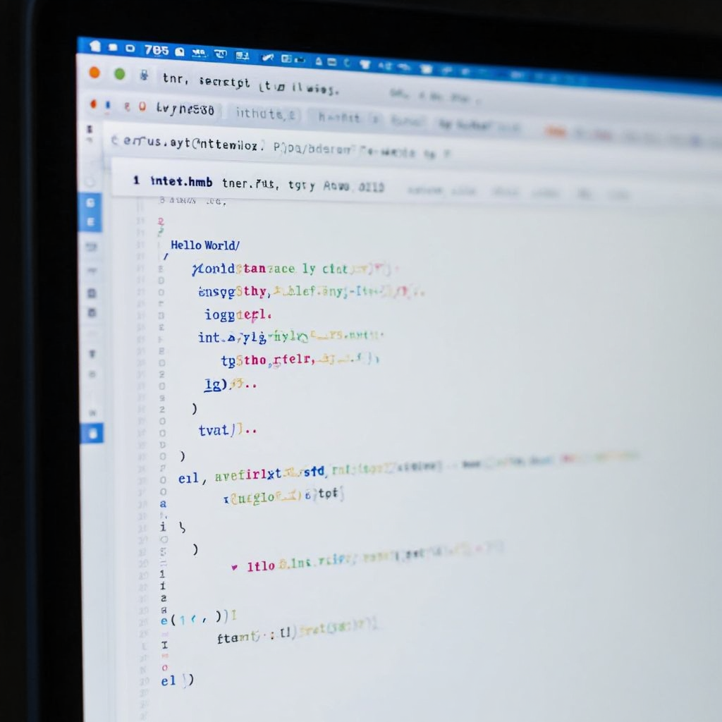 HTML template how to write website