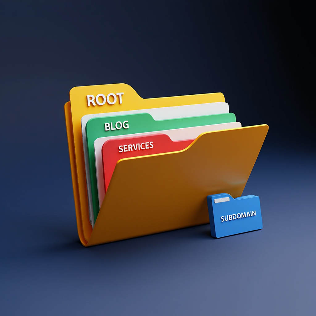 Organized Root Domain Folders